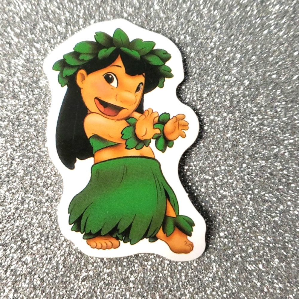 10/$10 DISNEY LILO AND STITCH waterproof sticker Hula Dance